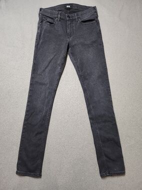 Paige Jeans Croft Jeans Faded Black Sz 31